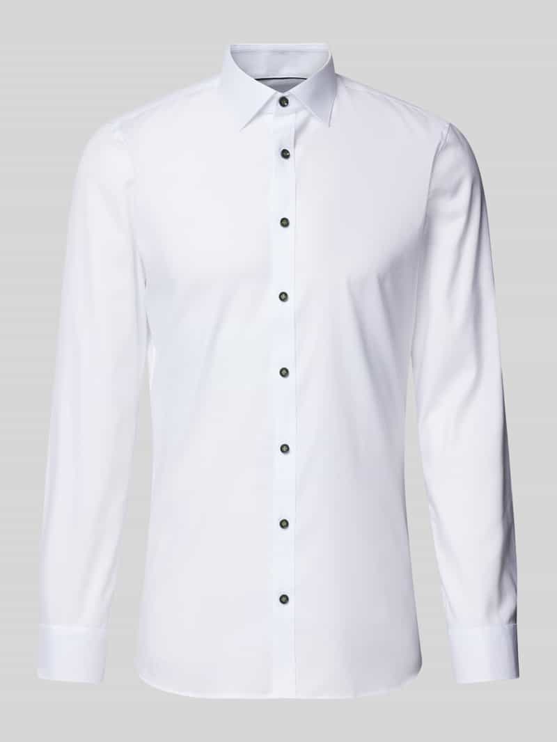 OLYMP No. Six Super slim fit zakelijk overhemd van ademende comfort stretch