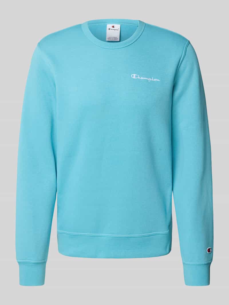 Champion Sweatshirt met labelstitching