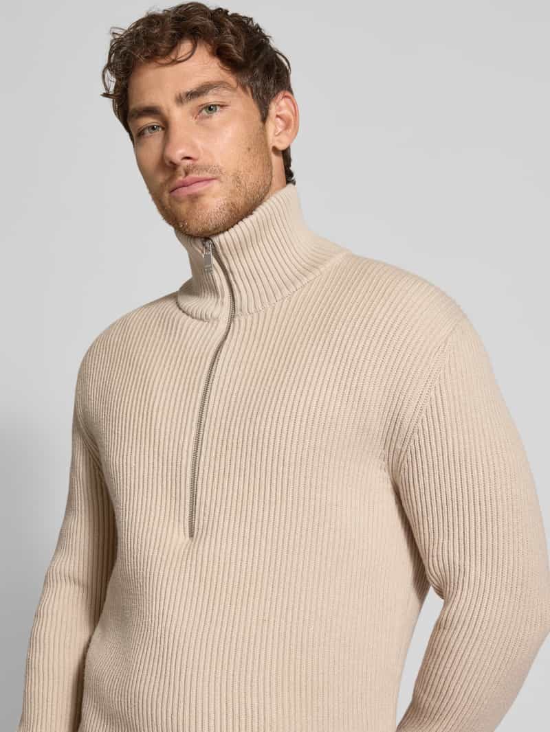 drykorn Gebreide pullover met schipperskraag model 'MANUELO'