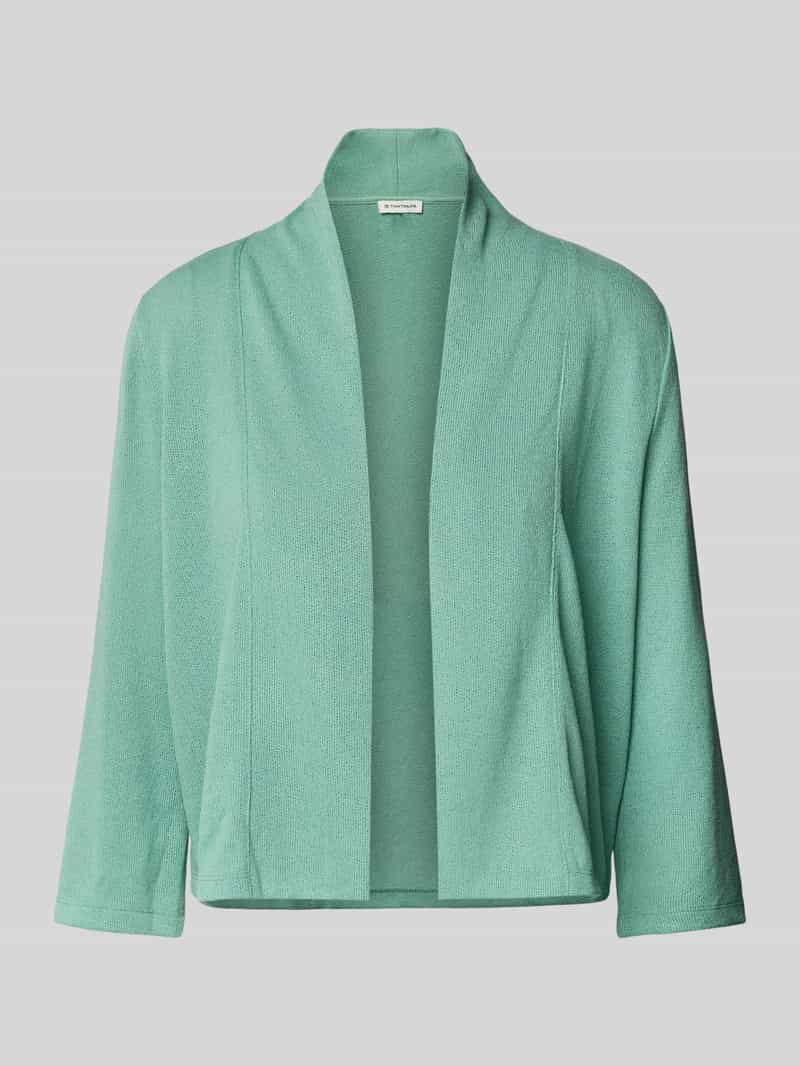 Tom Tailor Regular fit gebreid jack van viscosemix