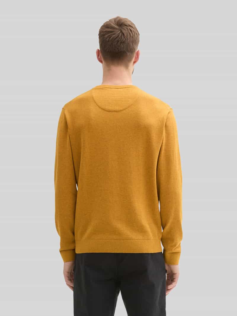 Tom Tailor Regular fit pullover van puur katoen