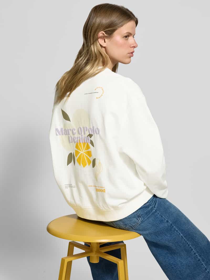 Marc O'Polo DENIM Sweatshirt met labelprint