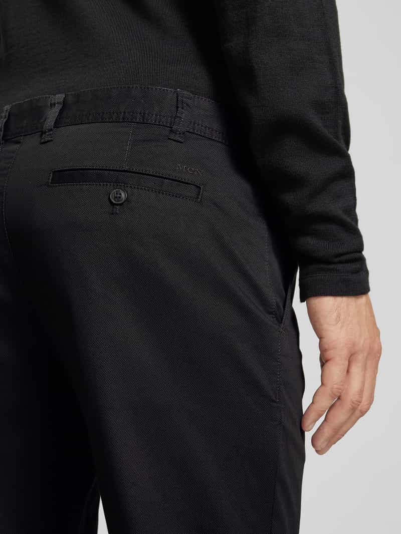 MCNEAL Slim fit chino met achterzakken