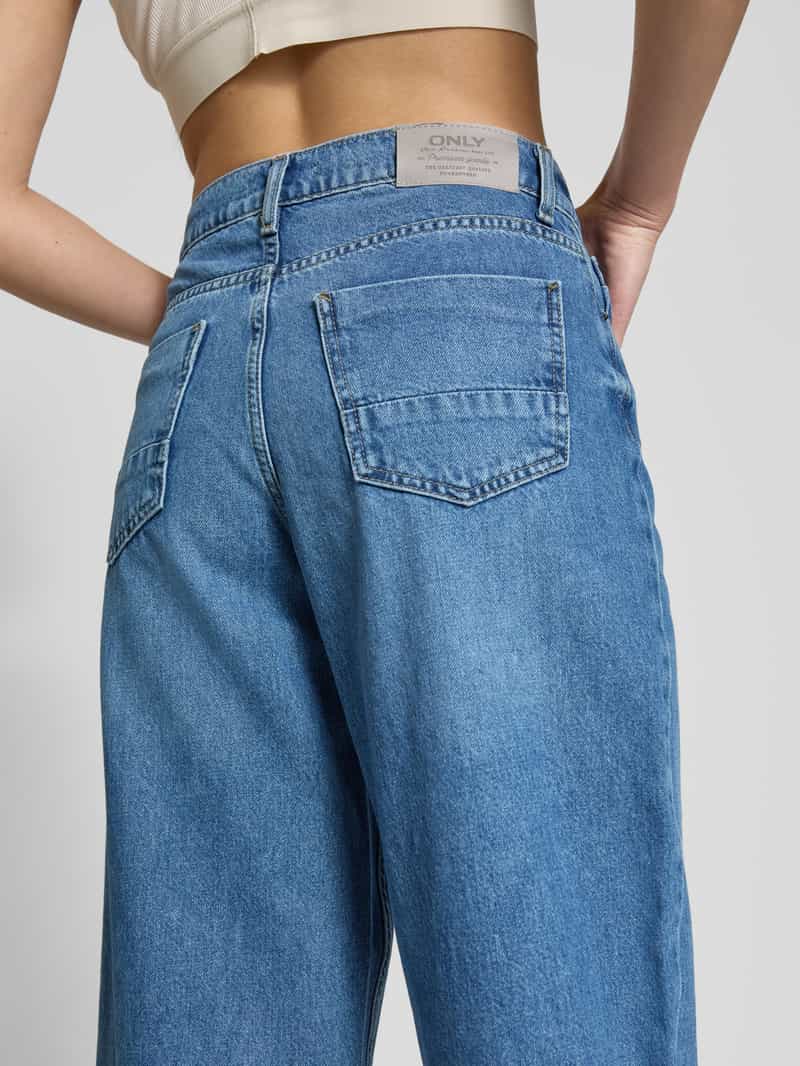Only Wide leg jeans van puur katoen model 'HOPE'
