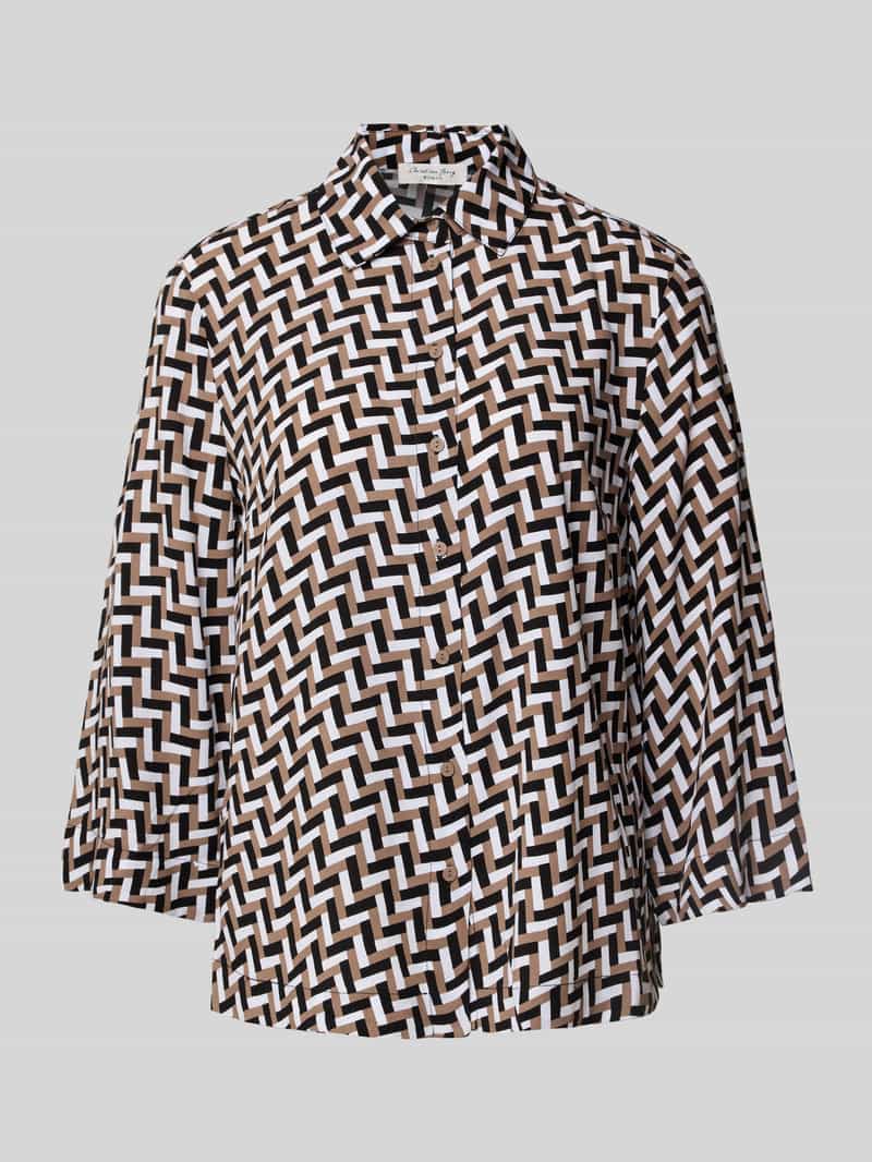 Christian Berg Woman Overhemdblouse met knoopsluiting