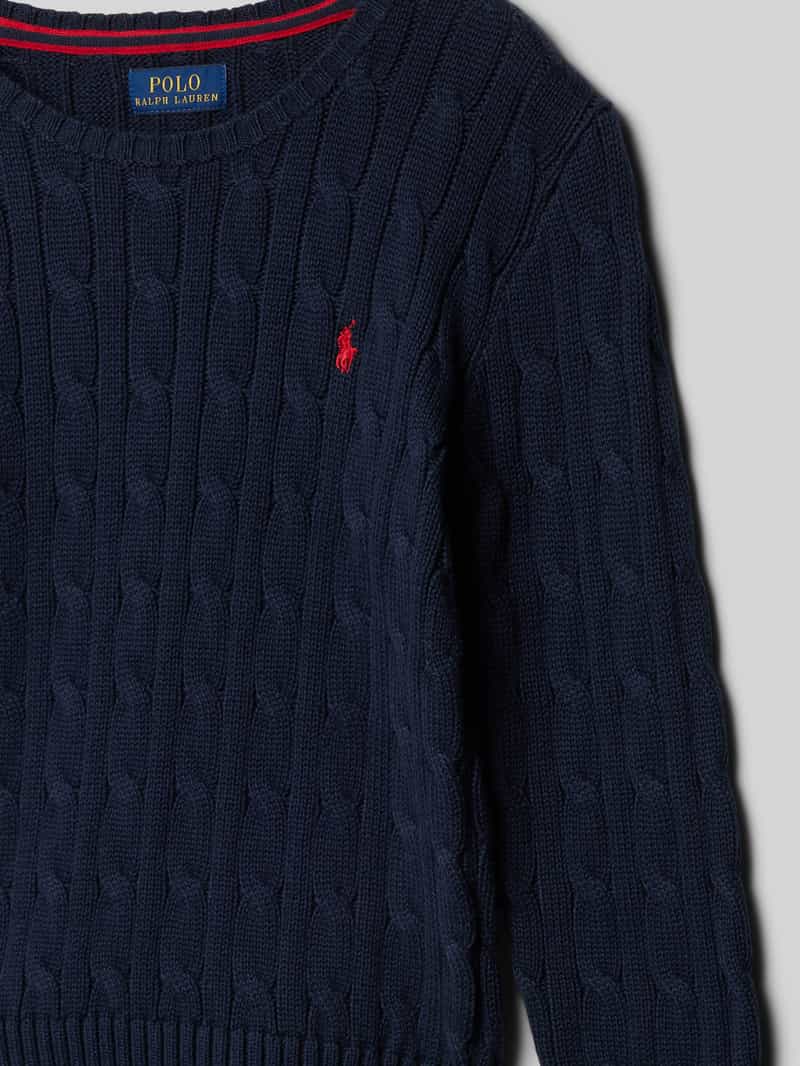 Polo Ralph Lauren Kids Gebreide pullover met logostitching