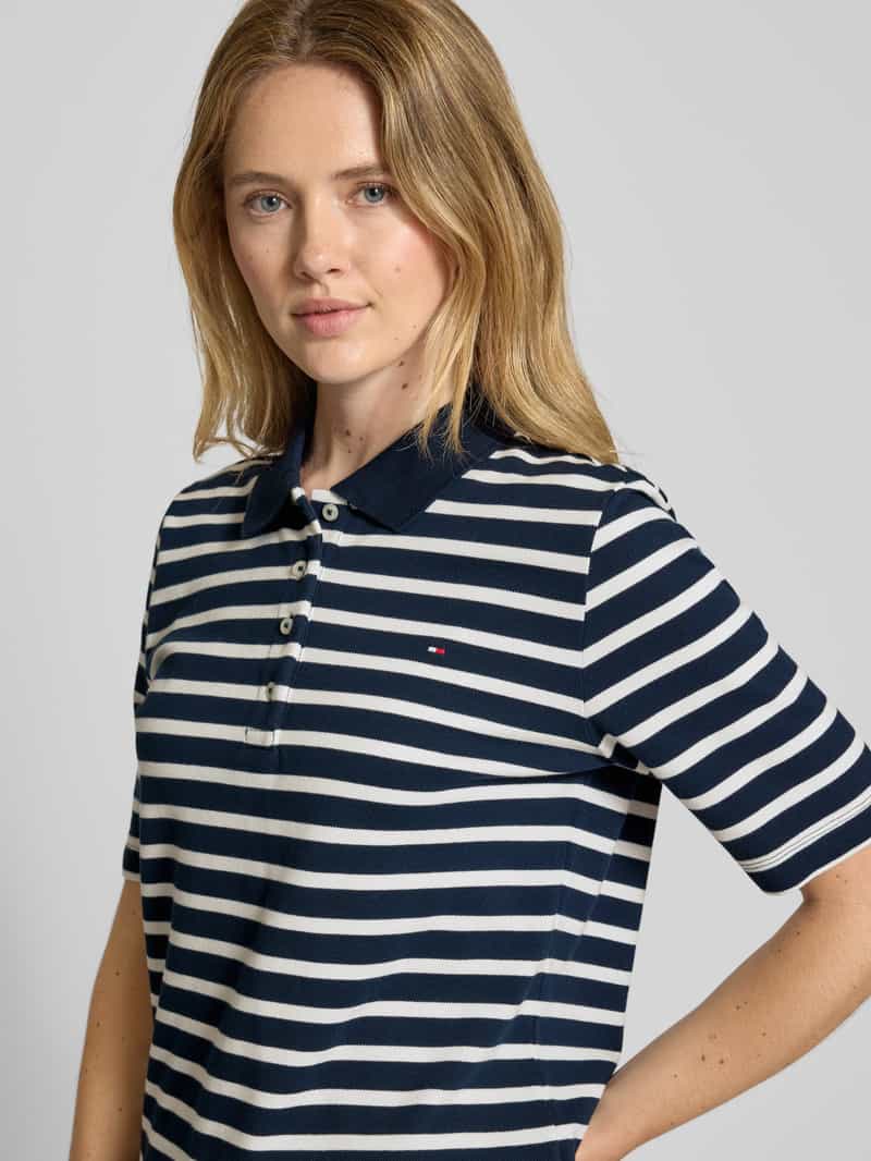 Tommy Hilfiger Regular fit poloshirt met logostitching model '1985'