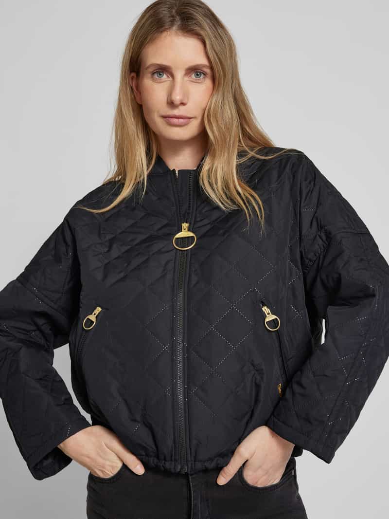 Barbour Gewatteerd jack met ritszakken model 'EMLYN'