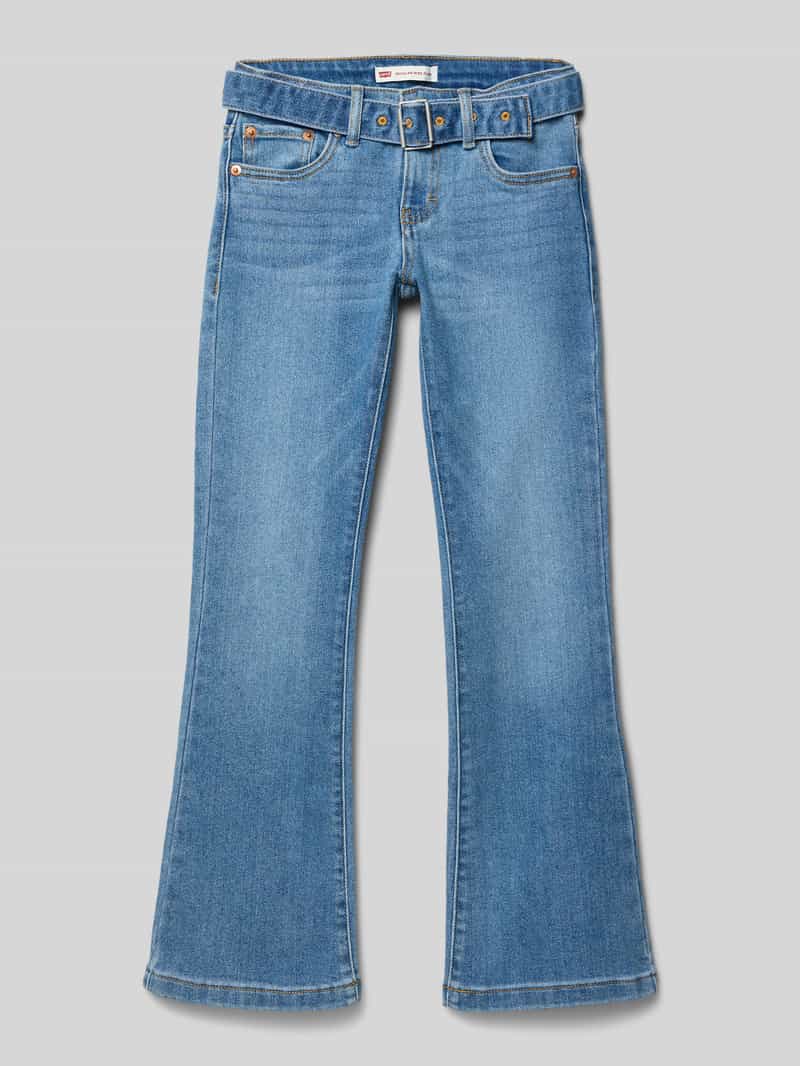 Levi s Kids Regular rise flare jeans met riem