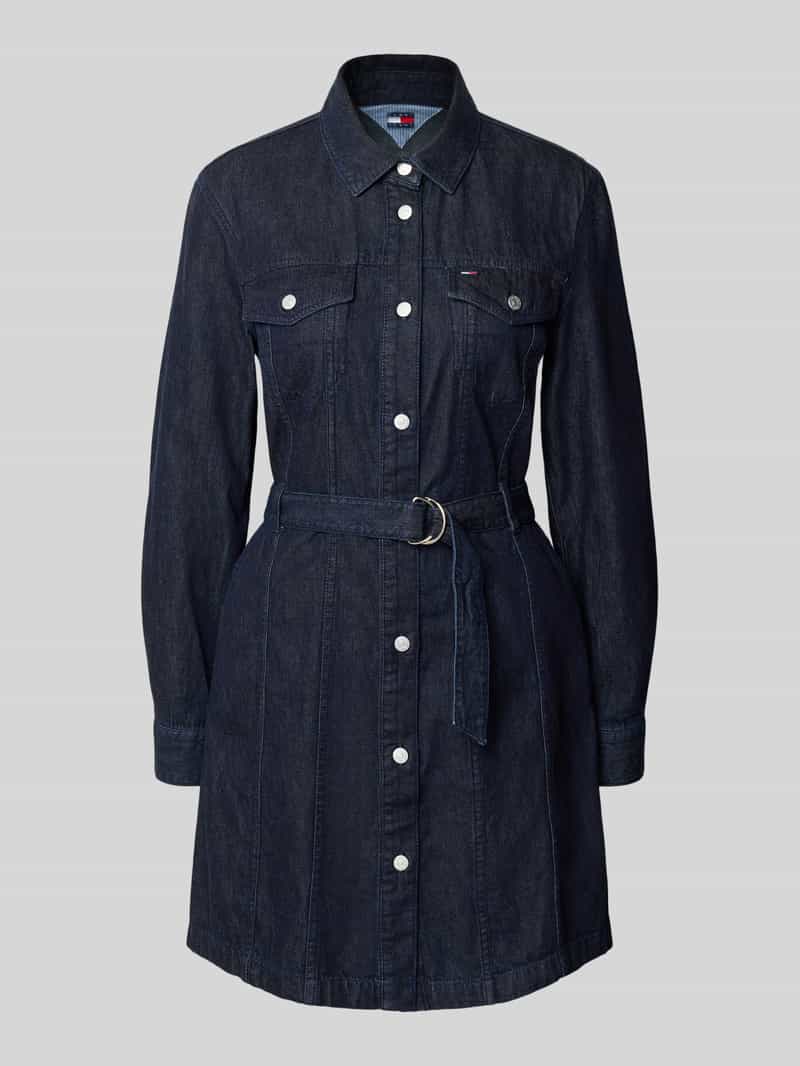 Tommy Jeans Mini-jeansjurk van puur katoen