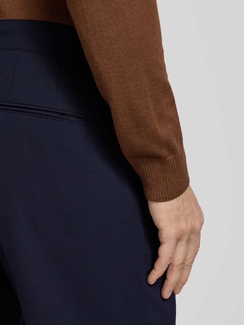 drykorn Regular fit broek met bandplooien en viscose model 'LEEK'