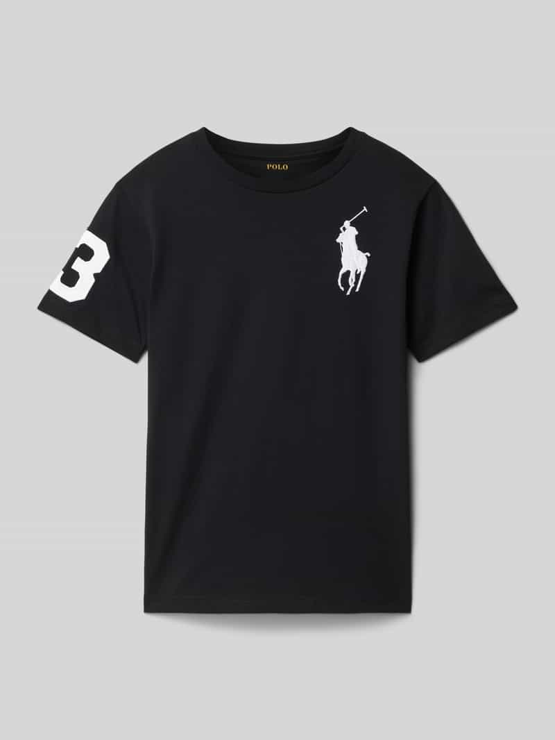 Polo Ralph Lauren Teens T-shirt met labelstitching