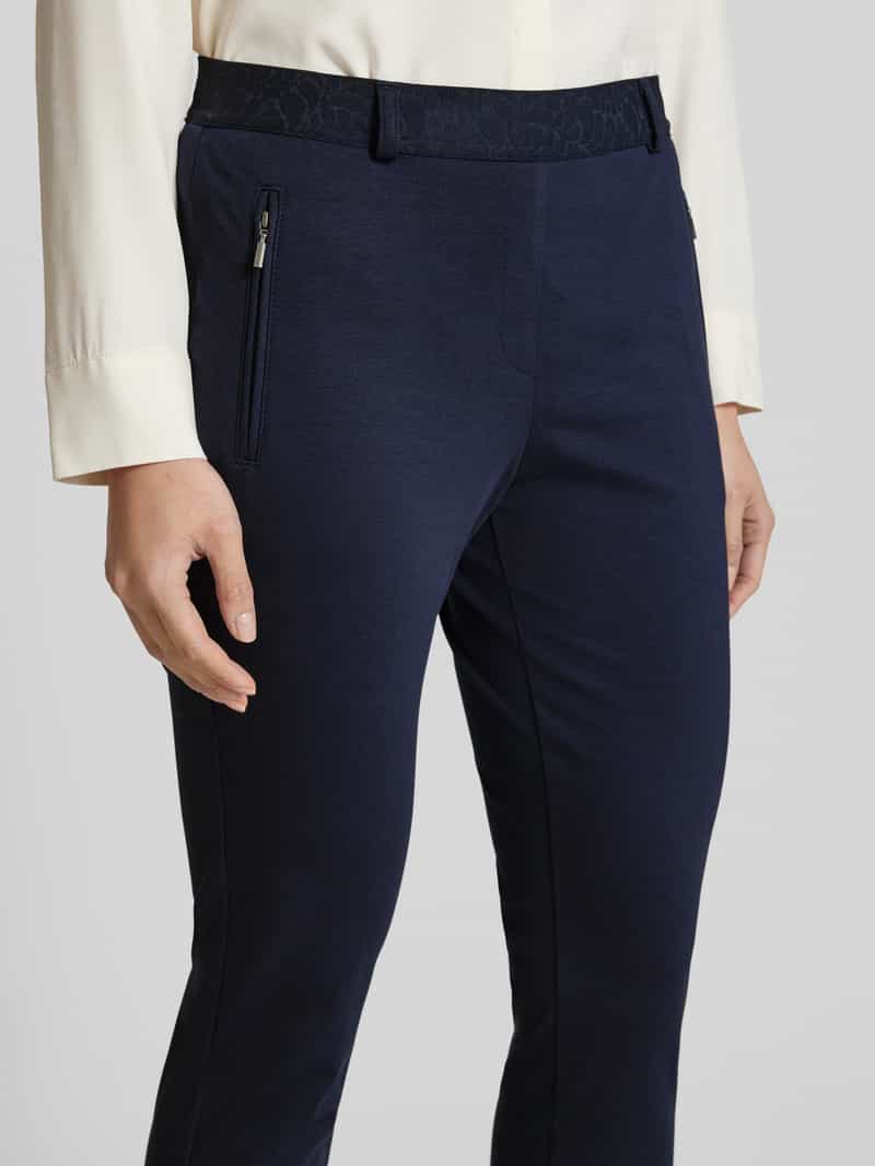 Raphaela By Brax Stoffen broek met ritszakken model 'Lillyth'