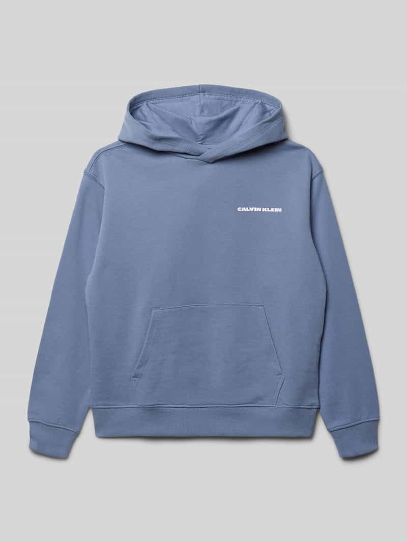 Calvin Klein Jeans Relaxed fit hoodie met logoprint