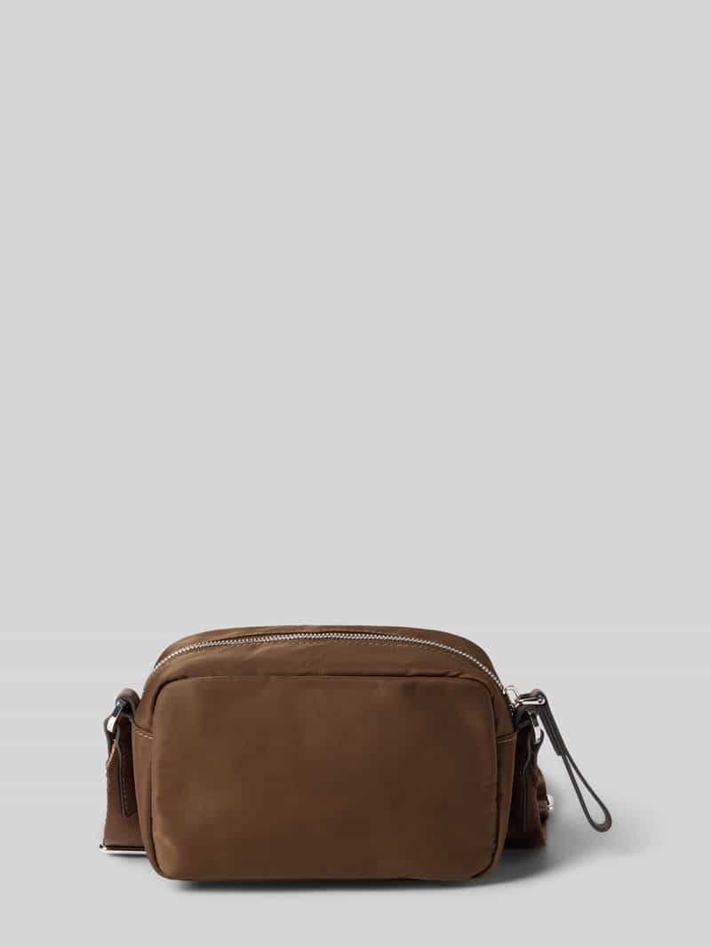 Marc O'Polo Schoudertas met ritsvak dark walnut, foto 2