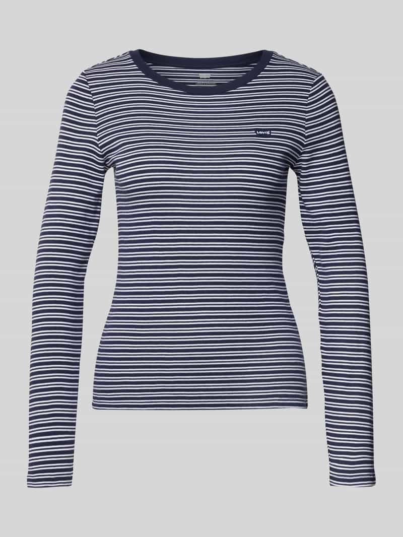 Levi's Slim fit shirt met lange mouwen en logostitching model 'Essential'