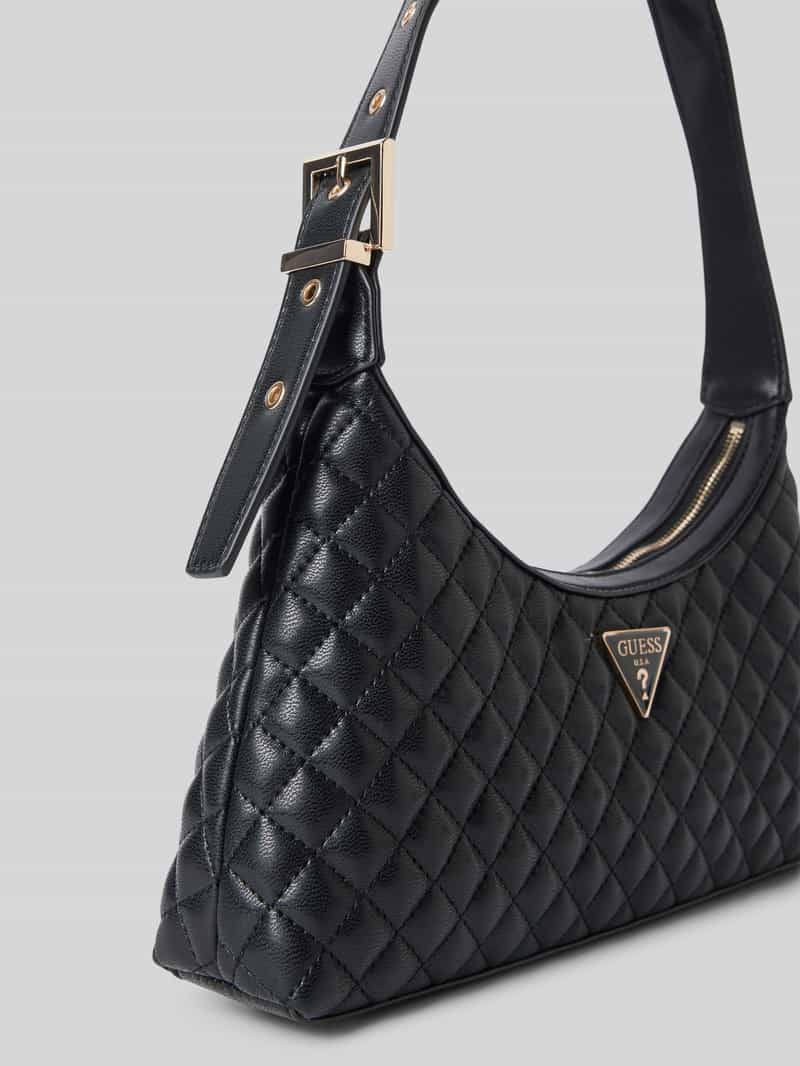 Guess Handtas met doorgestikte naden model 'ECO RIANEE'