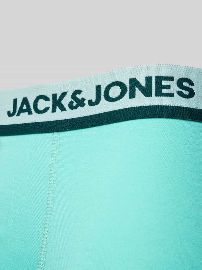 jack & jones Boxershort met elastische band met label in een set van 5 stuks