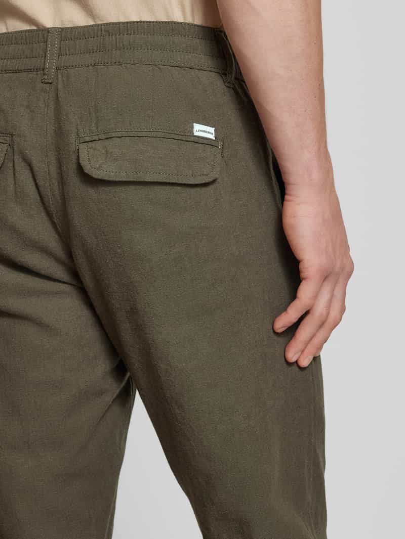 lindbergh Stoffen broek met tunnelkoord