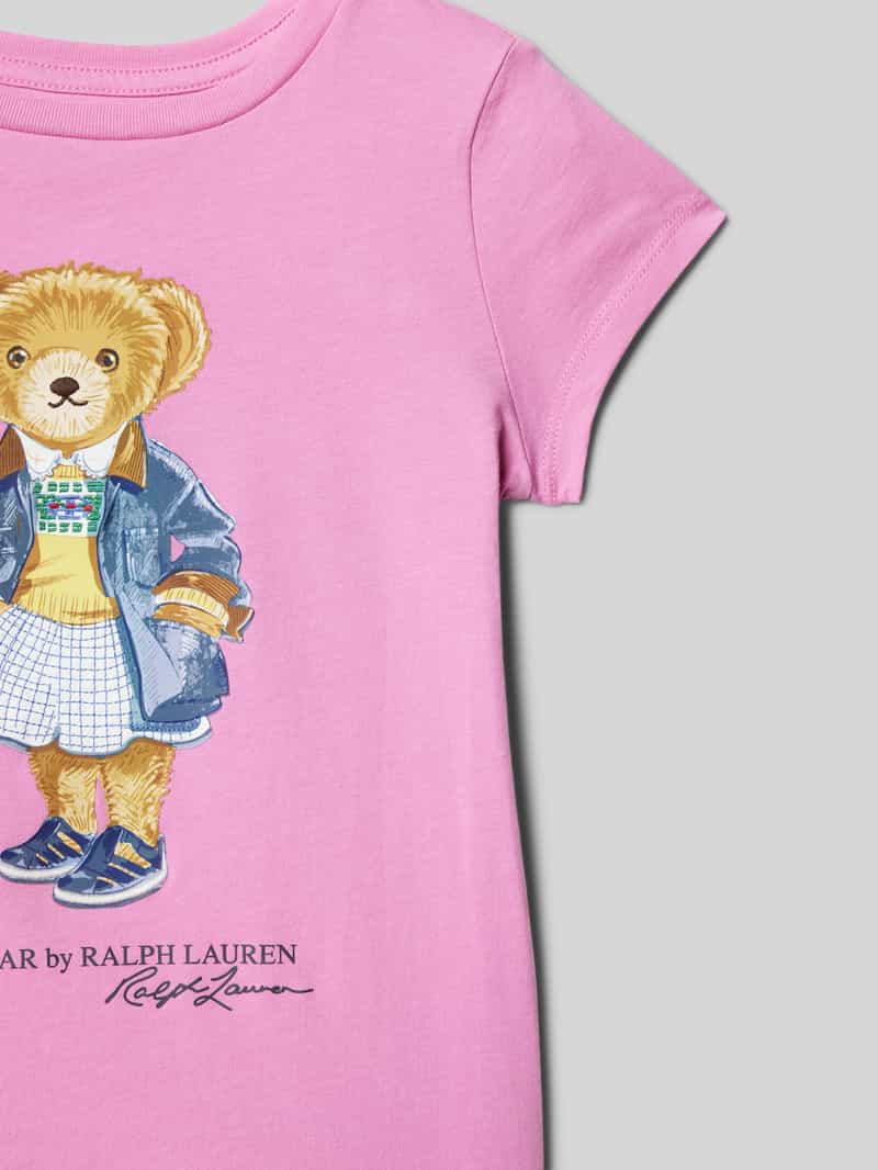 Polo Ralph Lauren Teens T-shirt met motief- en labelprint
