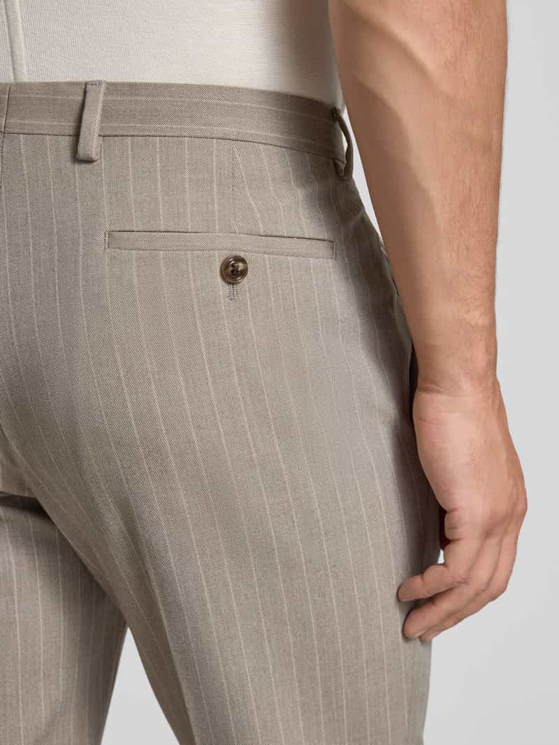 MCNEAL Pantalon met persplooien en achterzakken