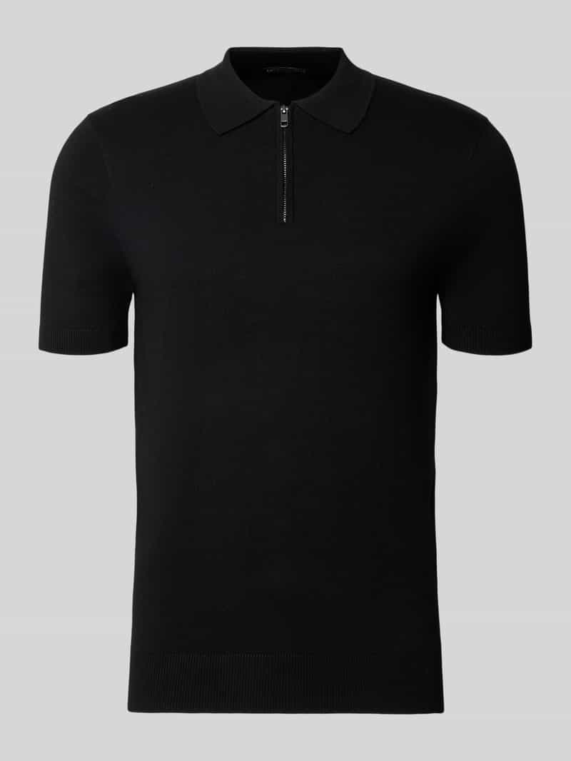Antony Morato Slim fit poloshirt van viscosemix met elastische boorden