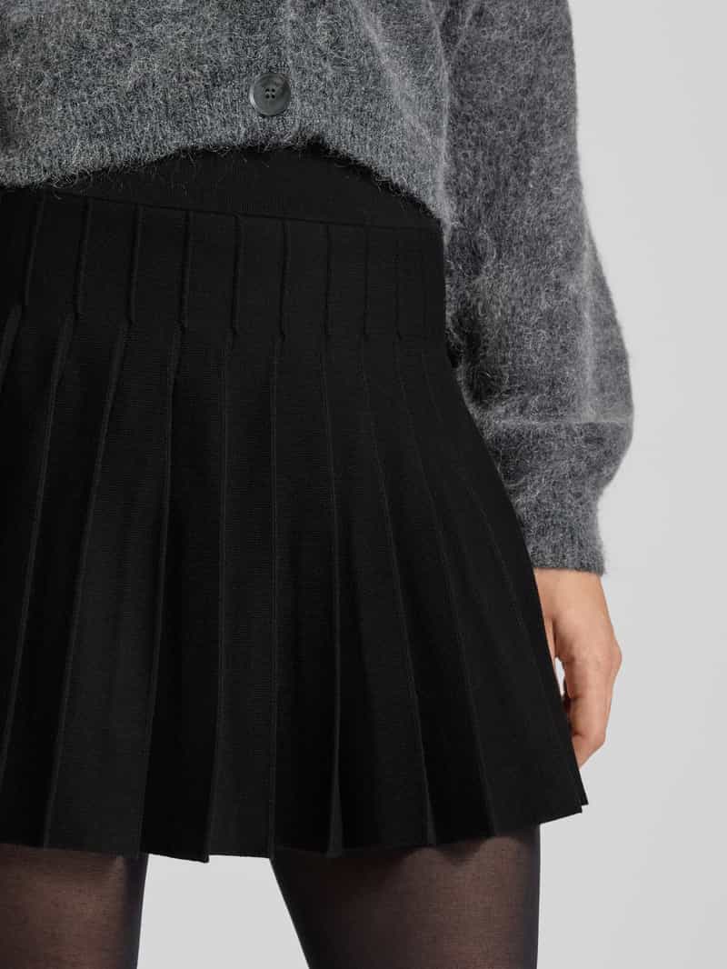 SUNCOO PARIS Minirok met linnen model 'Macy'