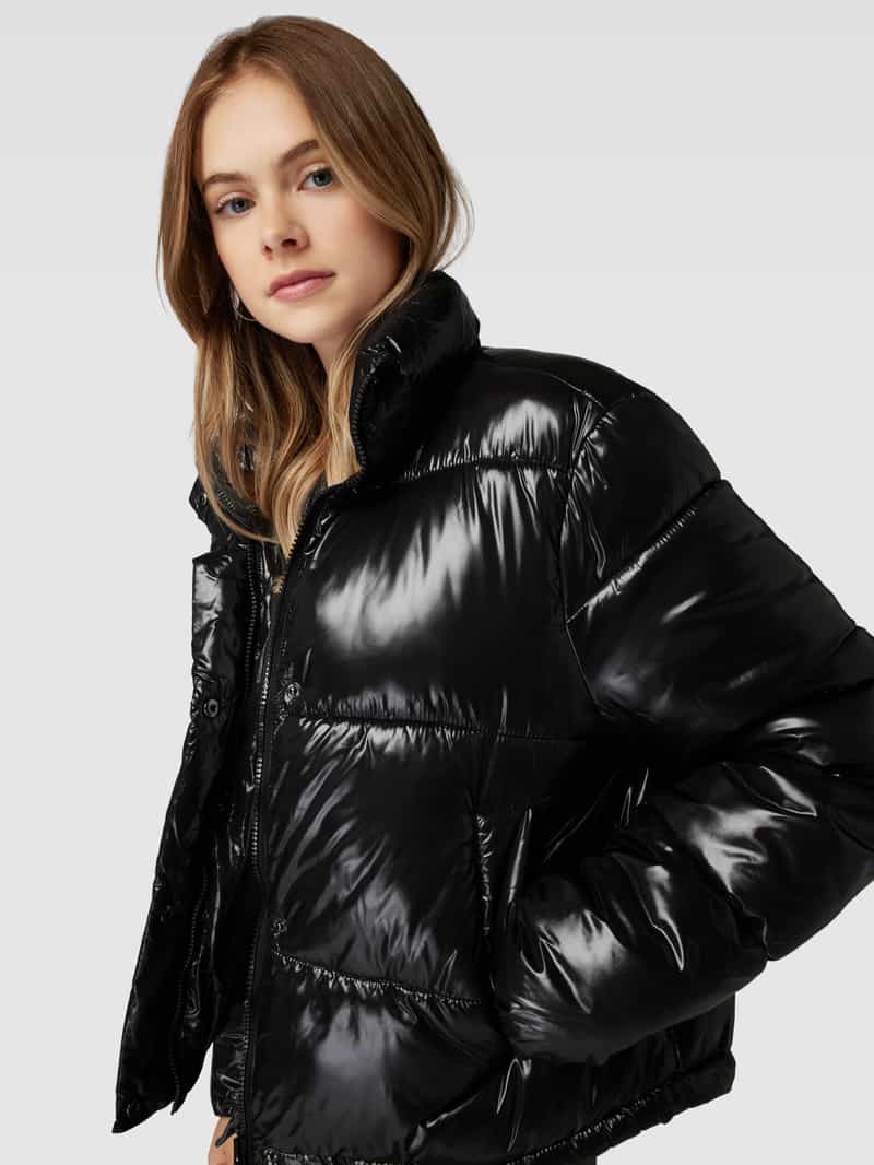 Only Gewatteerd jack in leerlook model 'SKY'