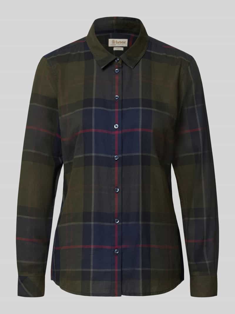 Barbour Regular fit overhemdblouse van puur katoen model 'BREDON'