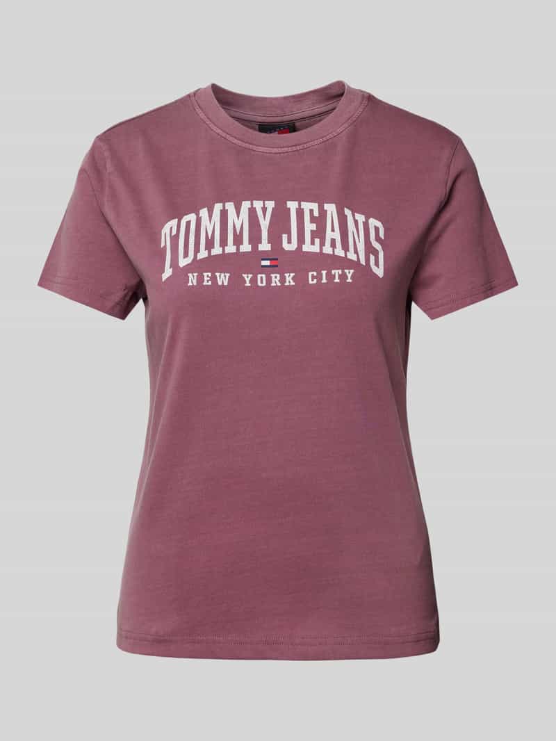 Tommy Jeans T-shirt met ronde hals