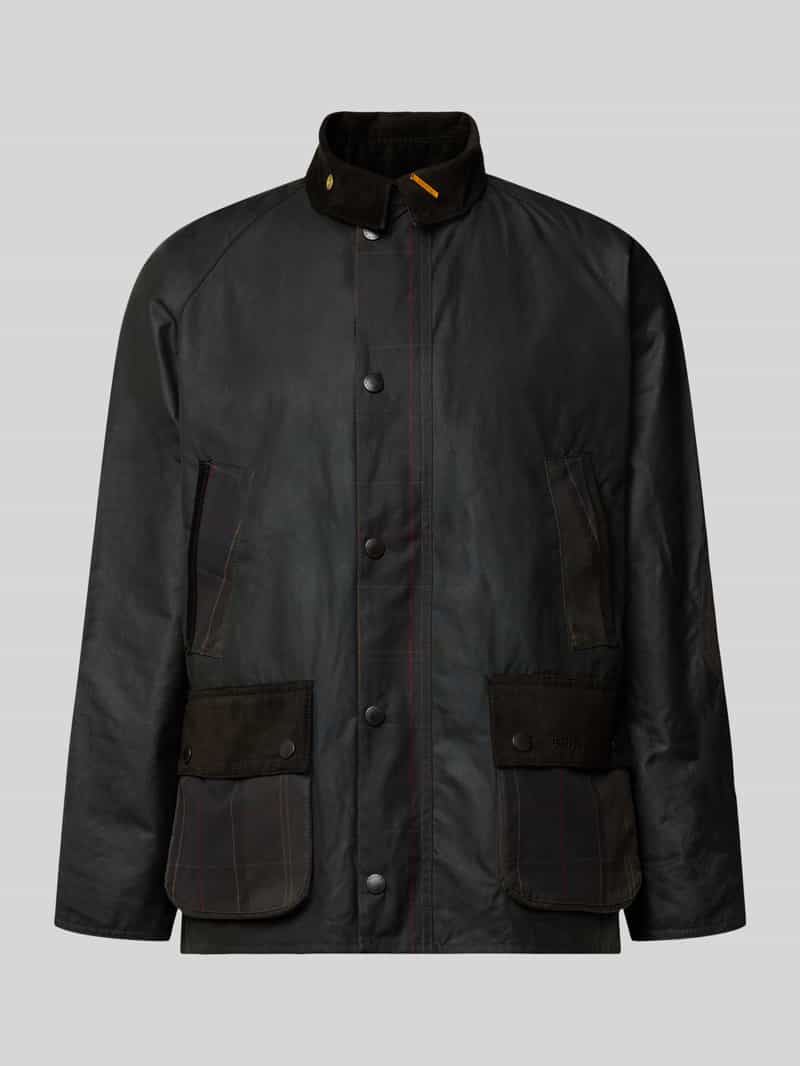 Barbour Functioneel jack van puur katoen model 'ICONS PATCH BEDAL'