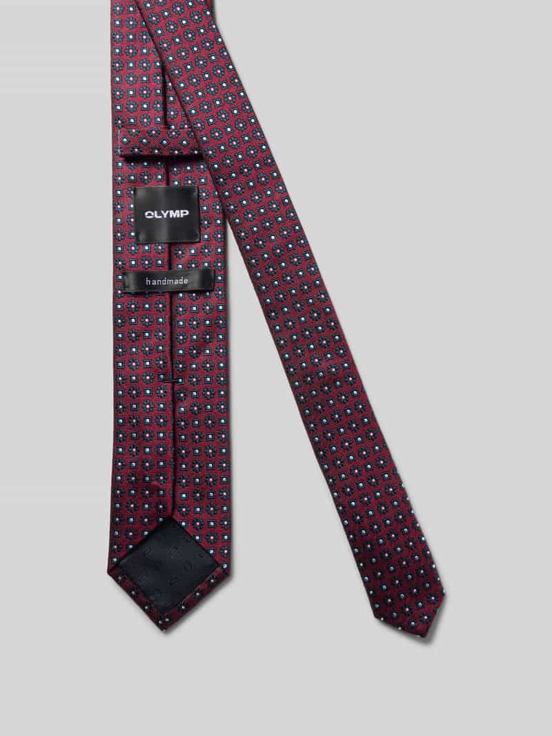 Olymp Stropdas met labeldetail