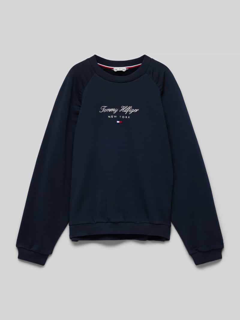 Tommy Hilfiger Teens Sweatshirt met ronde hals