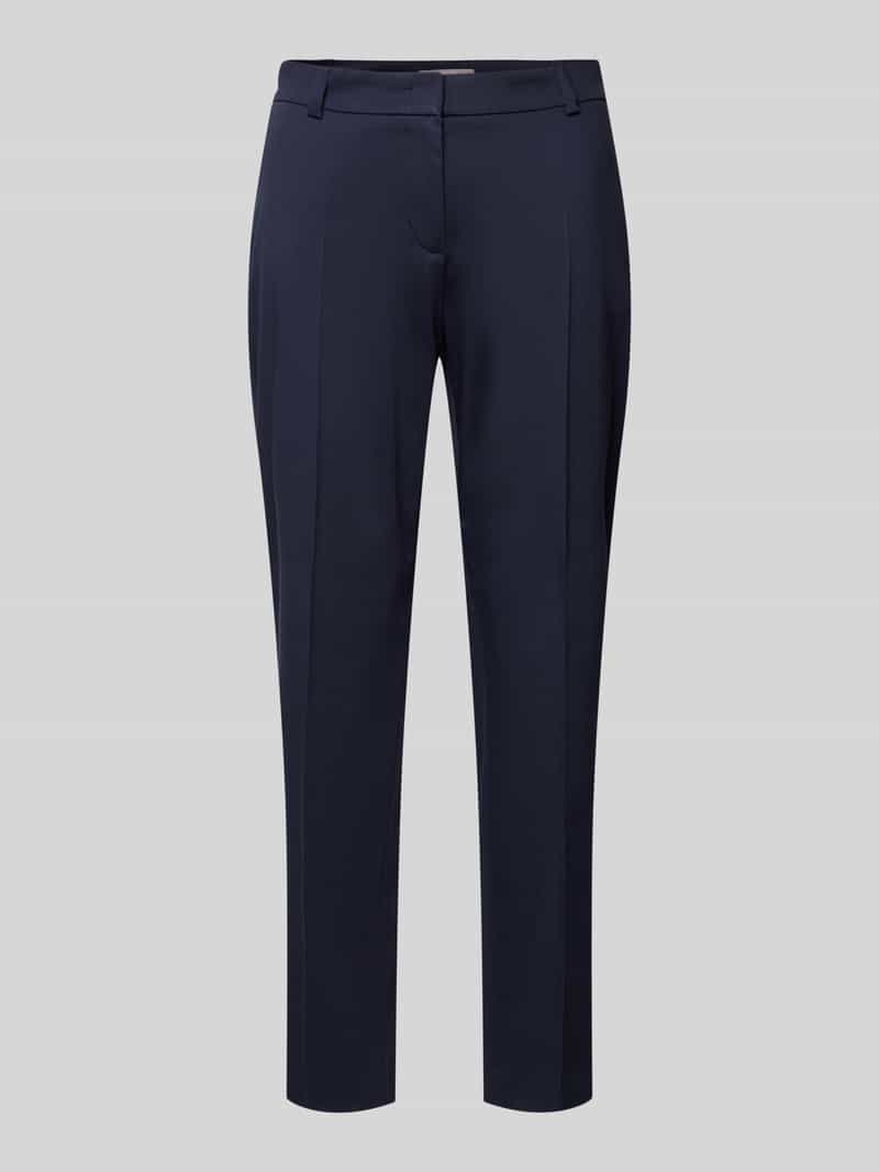 Christian Berg Woman Selection Slim fit pantalon van katoenmix