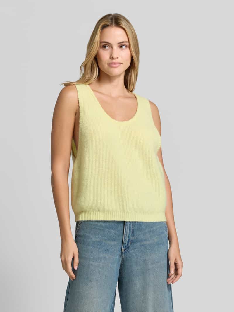 American vintage relaxed fit spencer van alpaca-linnenmix model 'VITOW'