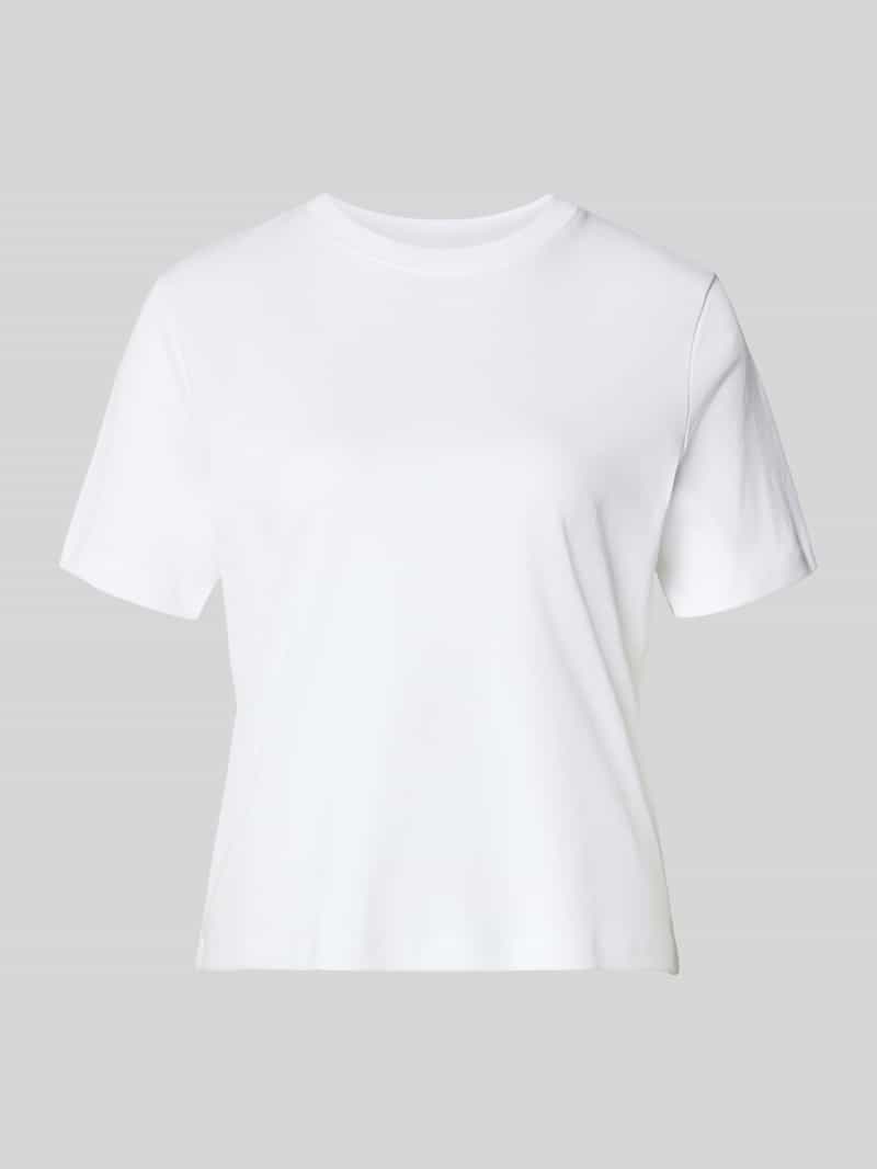 Basic T-shirt met ronde hals
