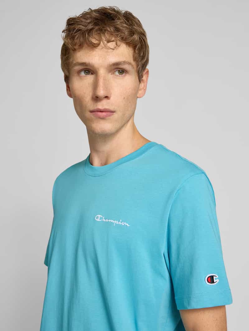 Champion Regular fit T-shirt met logostitching model 'Icons'