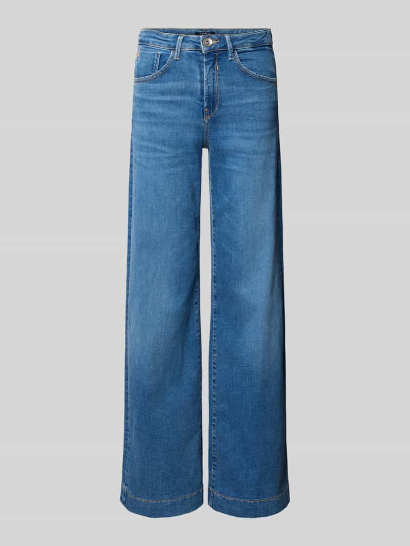 Garcia wide fit jeans van katoenmix model 'Celia wide'