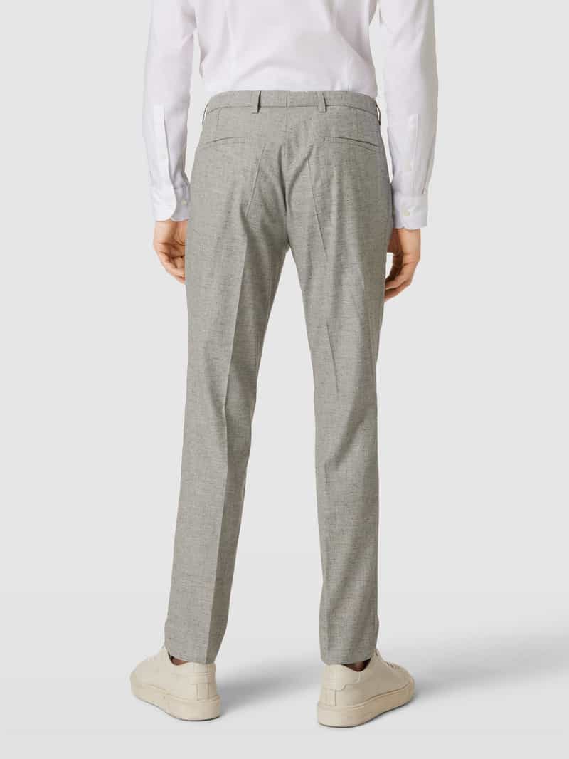 Broek met persplooien, model 'Paco' CG - Club of Gents