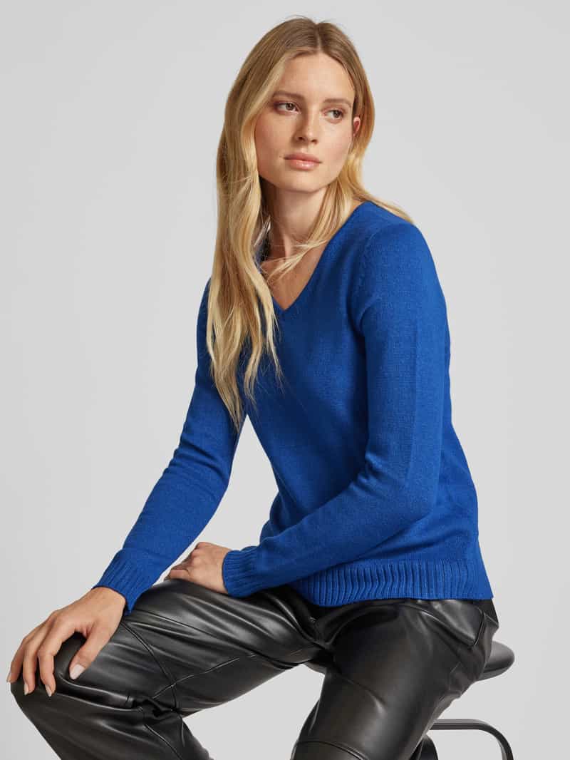 Vila Gebreide pullover met V-hals