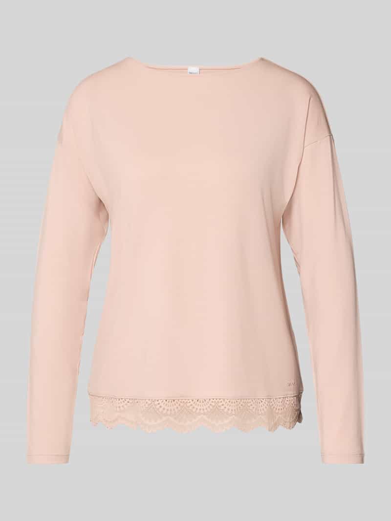 SKINY Regular fit shirt met lange mouwen en kant