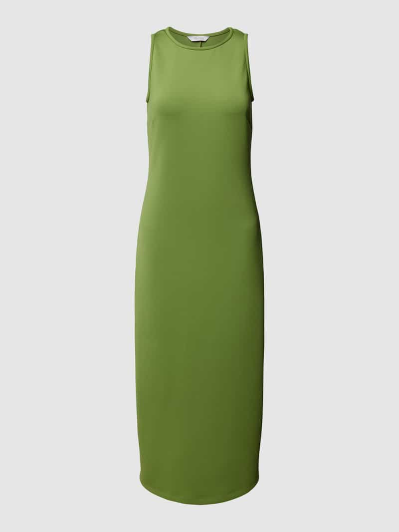 MaxMara Leisure Midi-jurk in effen design, model 'BACCANO'