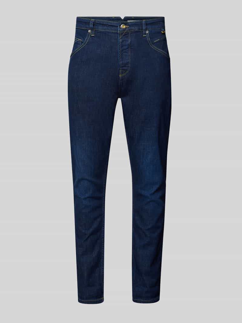 GABBA Tapered fit jeans in 5-pocketmodel model 'Alex'