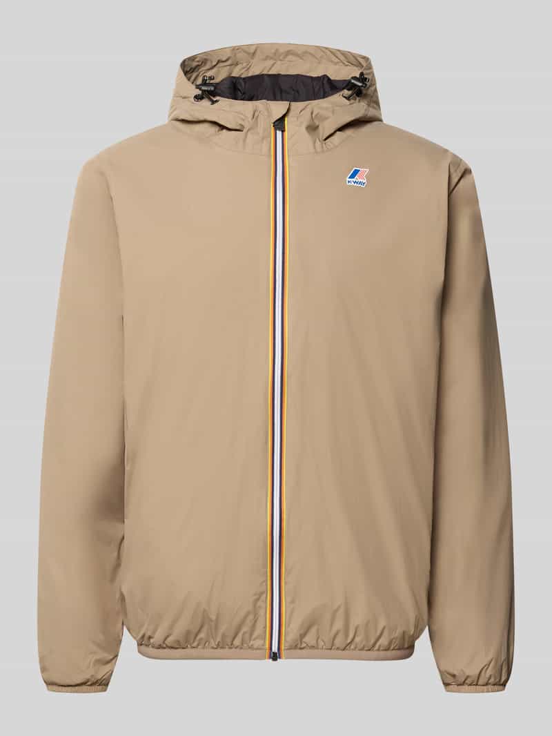 K-way Jas met logo en ritssluiting
