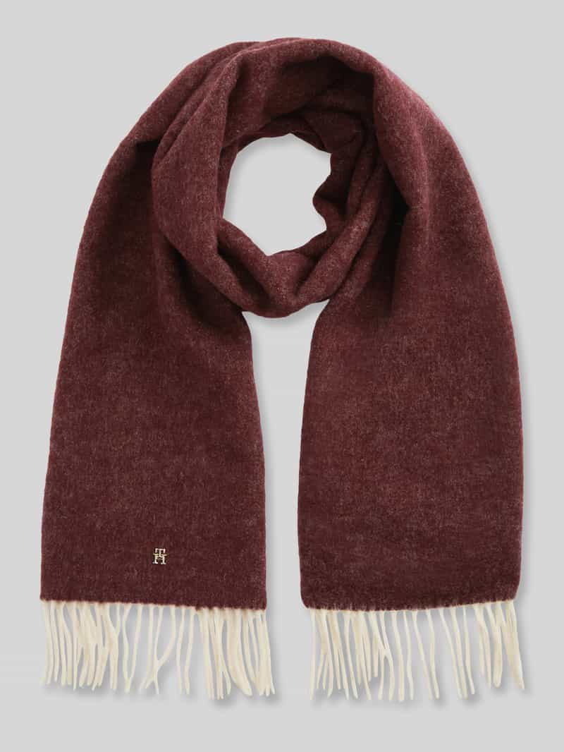 Sjaal van zuivere wol model 'ELEVATED CHIC'