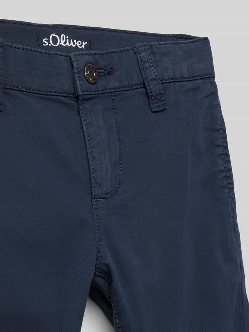 s.Oliver RED LABEL Slim fit chino met smalle pijpen model 'BRAD'