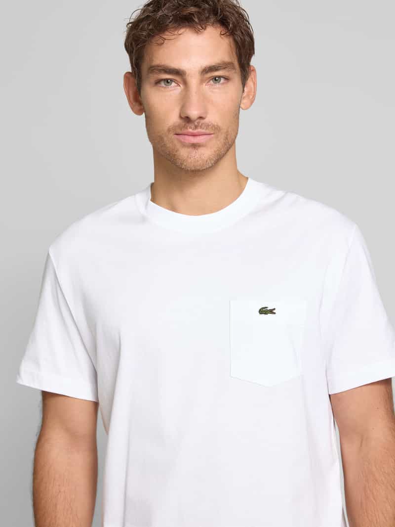 Lacoste T-shirt met borstzak