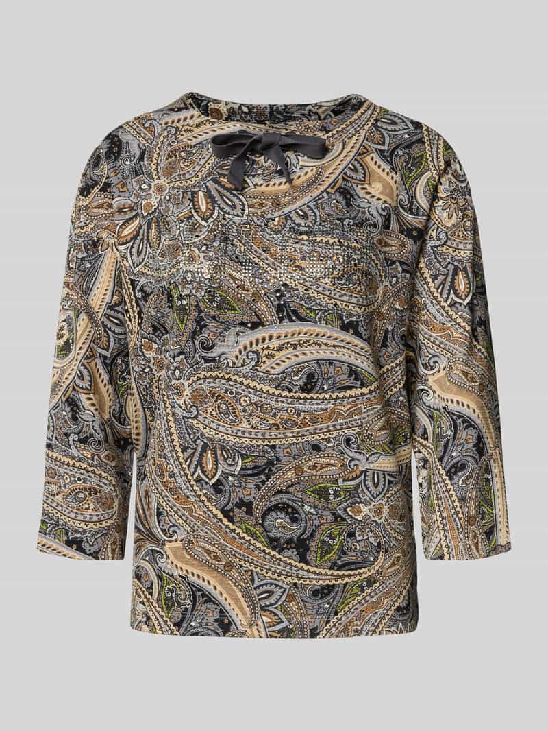 Betty Barclay Regular fit blouse van viscosemix model 'September'