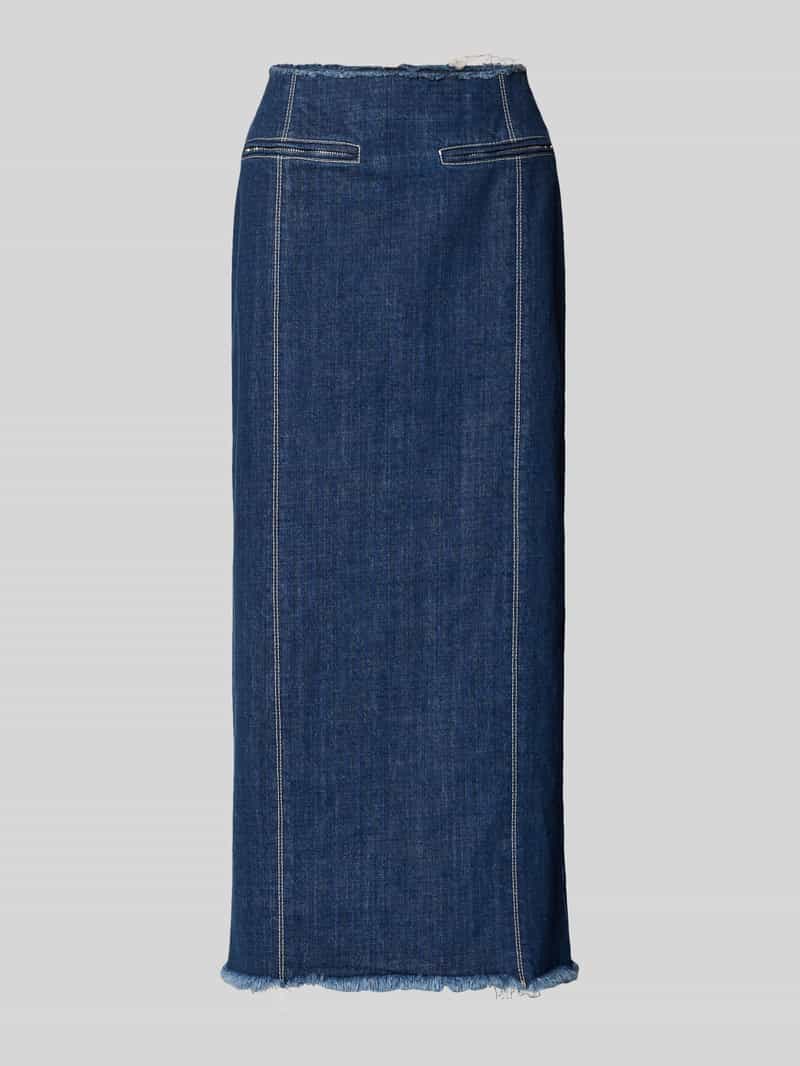 Midi-rok van denim model 'MCLLUGLIO'