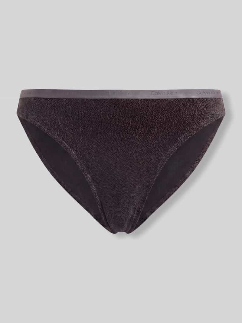 Slip met glanzende look